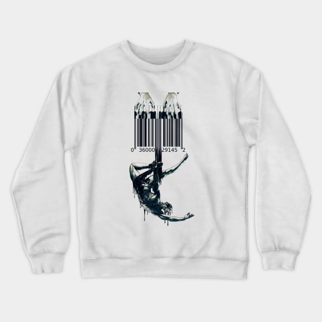 Barcode Crewneck Sweatshirt by arxitrav